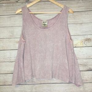 Pink Tye Dye  Rhinestone Crop Top 1X